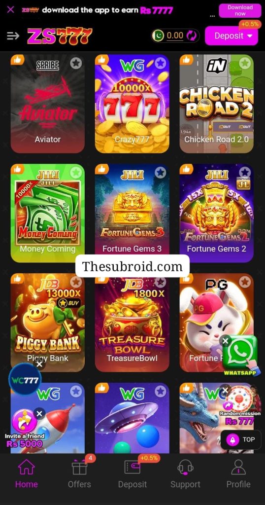ZS777 Game
