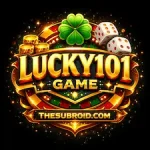 Lucky 101 game logo