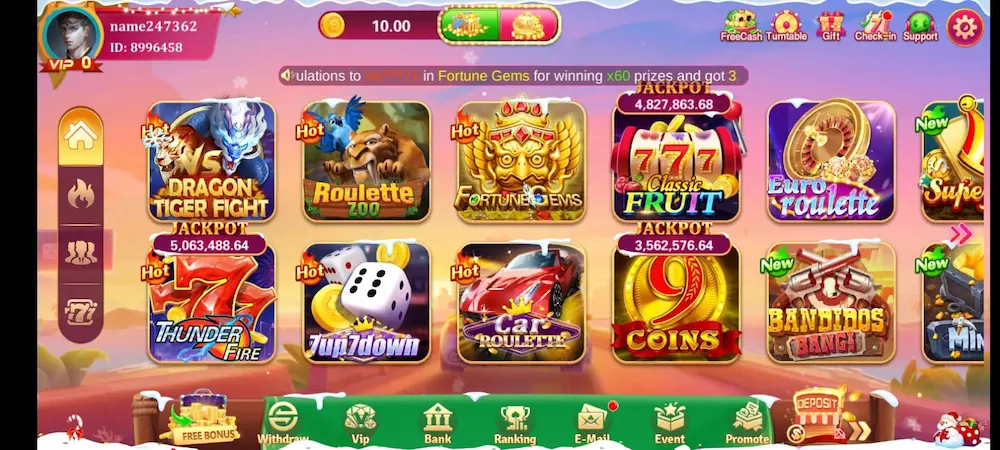 Lucky PKR Game